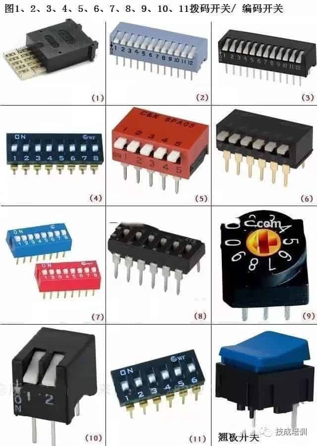 电子元器件图片、名称、符号对照，超全面，请收藏～