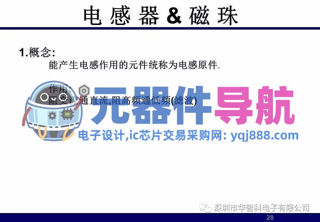 ​电子元器件详解汇总（学习资料）