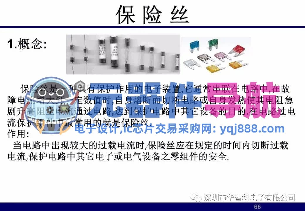 ​电子元器件详解汇总（学习资料）