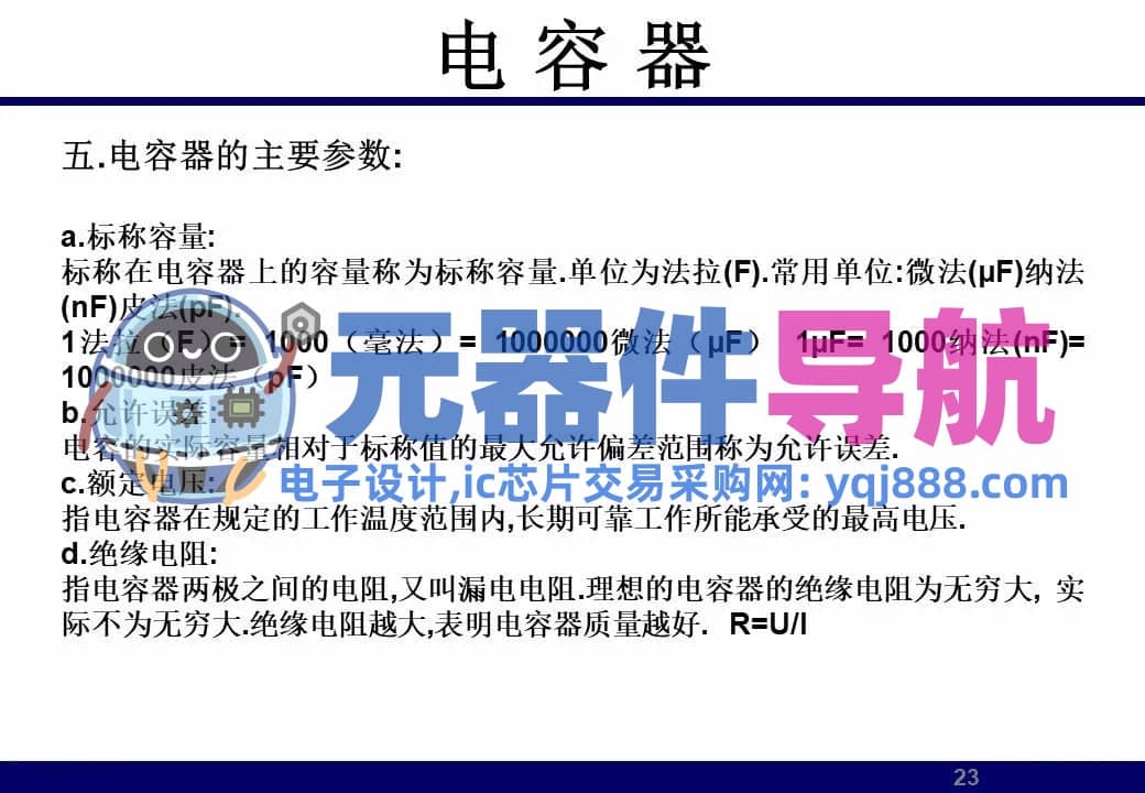 133页PPT干货 | 电子元器件详解汇总
