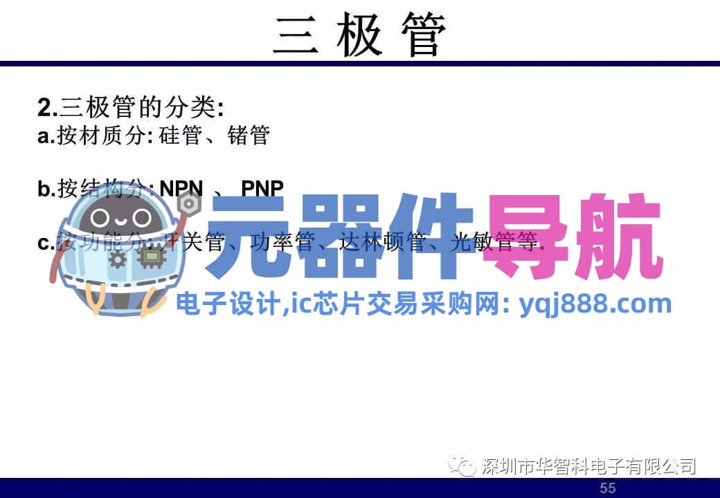 ​电子元器件详解汇总（学习资料）