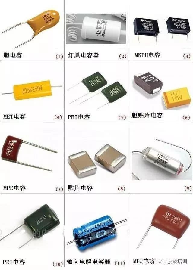 电子元器件图片、名称、符号对照，超全面，请收藏～