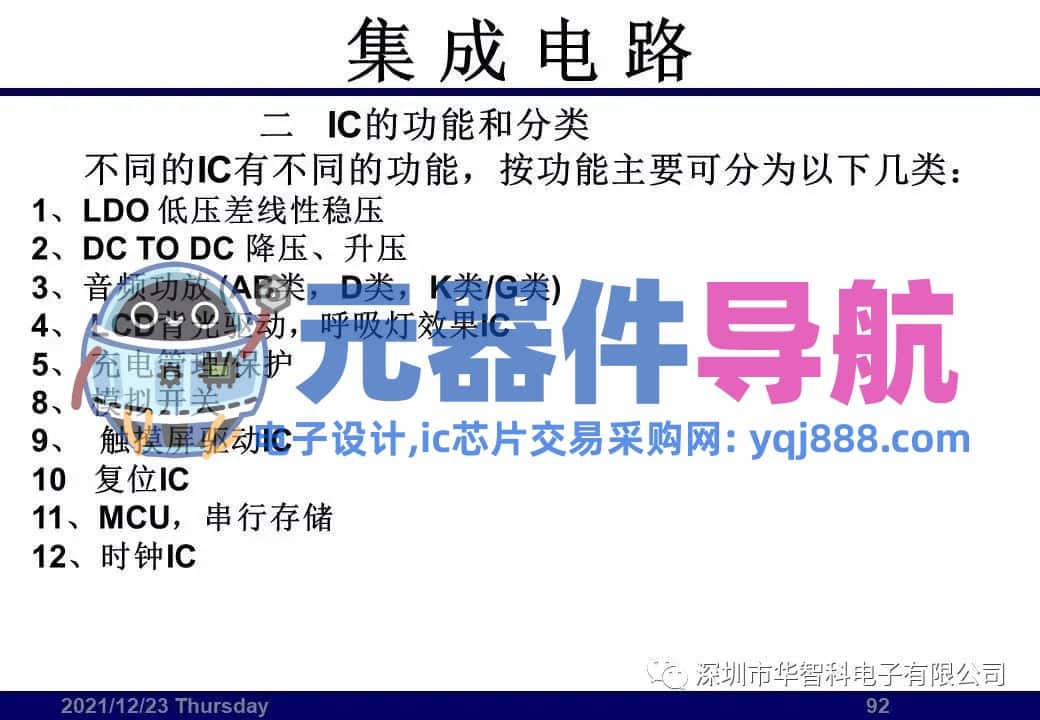 ​电子元器件详解汇总（学习资料）