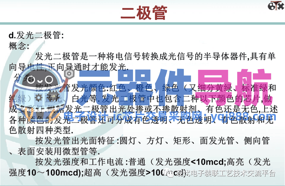 电子元器件知识汇总