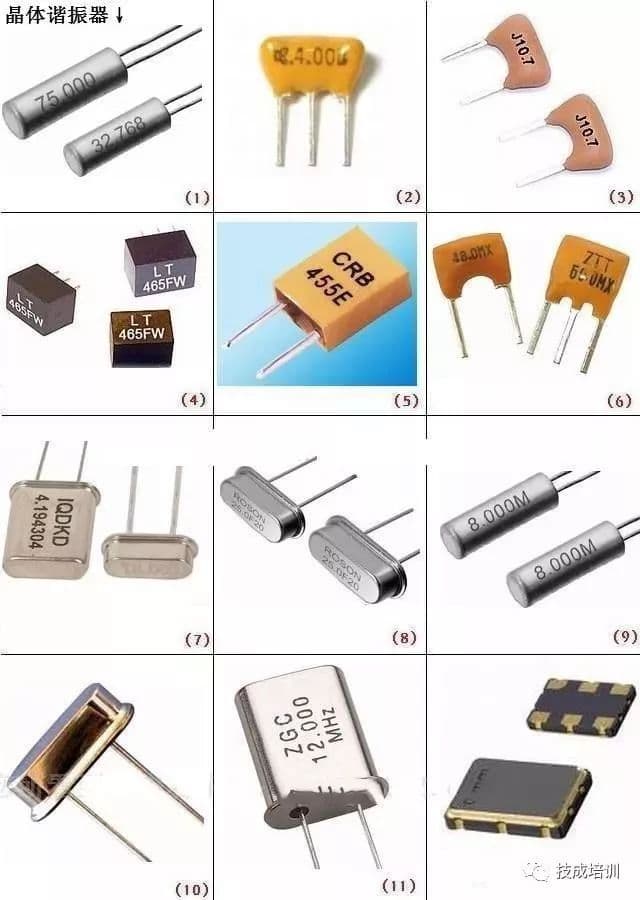 电子元器件图片、名称、符号对照，超全面，请收藏～