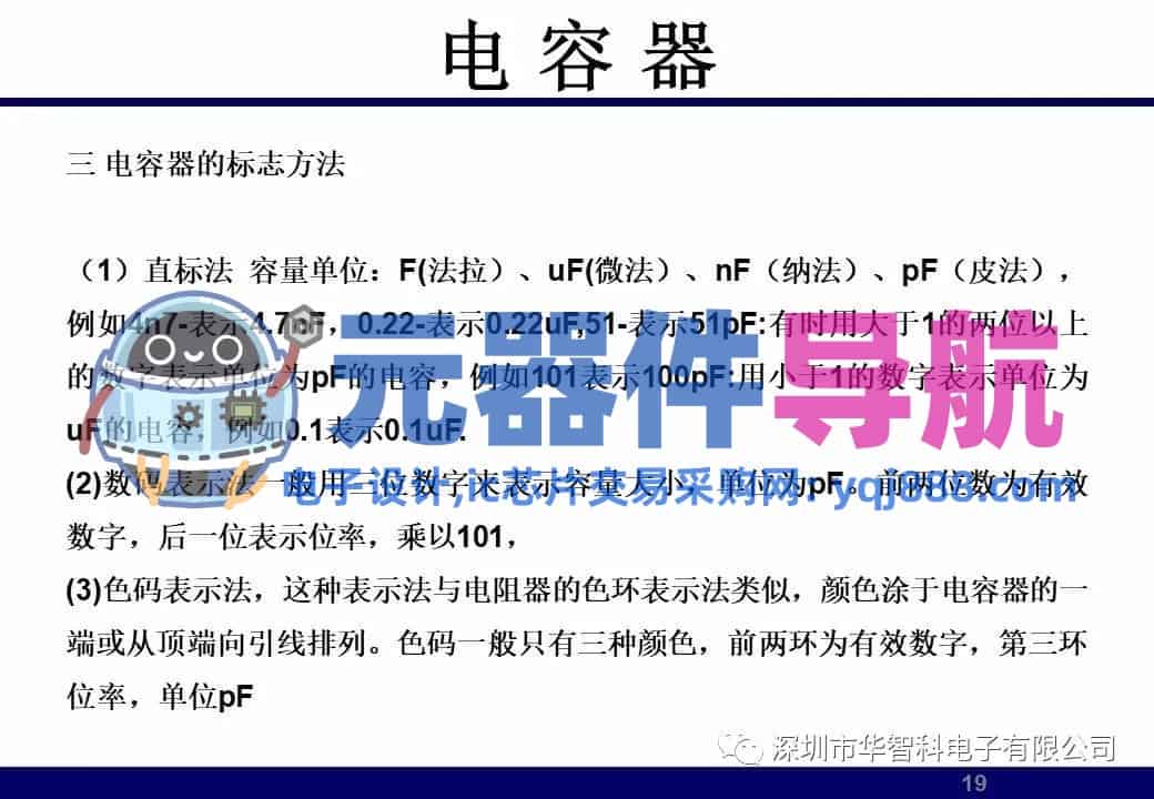 ​电子元器件详解汇总（学习资料）