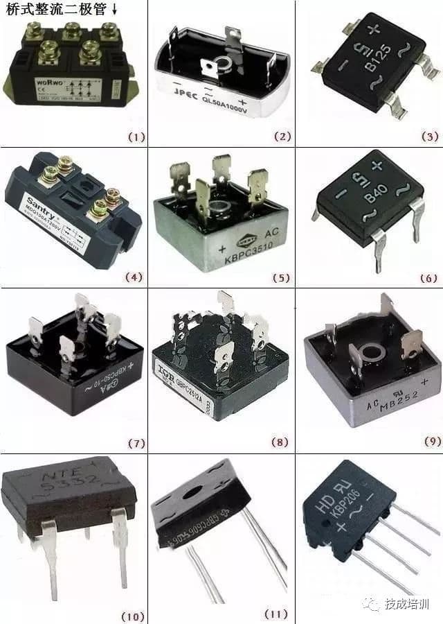 电子元器件图片、名称、符号对照，超全面，请收藏～