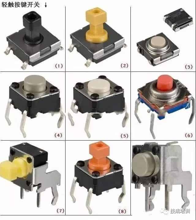 电子元器件图片、名称、符号对照，超全面，请收藏～