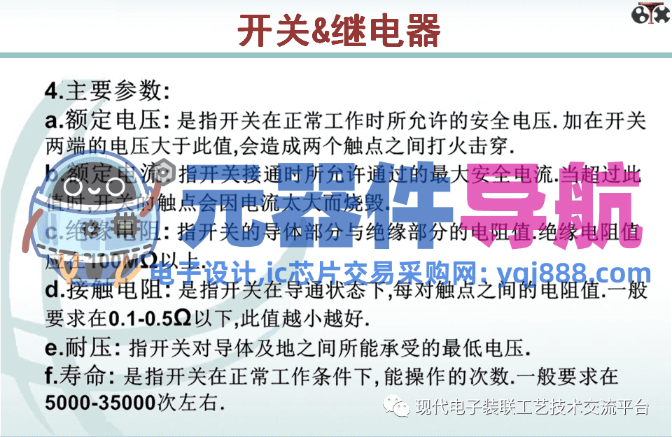 电子元器件知识汇总