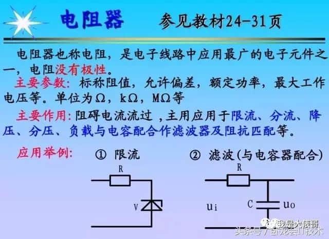 看懂这篇电子元器件知识大全，工作肯定不愁了