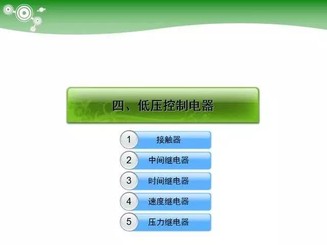 低压电气元器件种类介绍【超全图文】