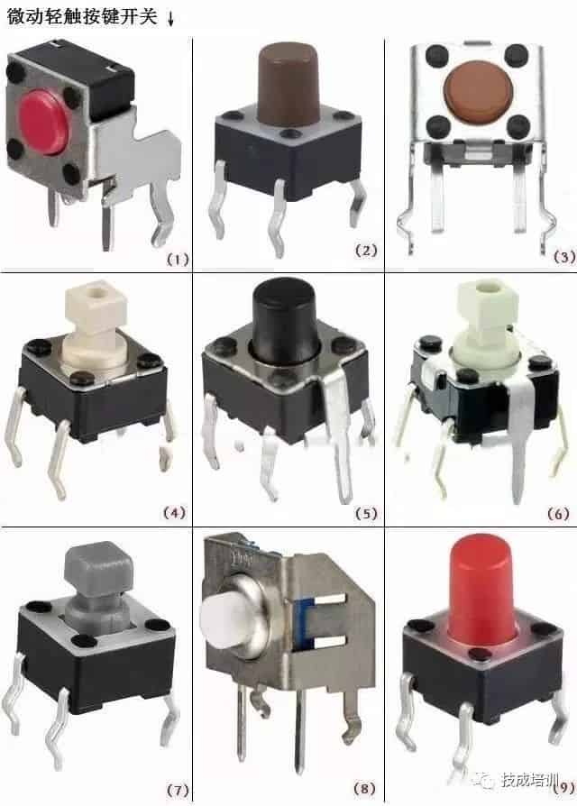 电子元器件图片、名称、符号对照，超全面，请收藏～
