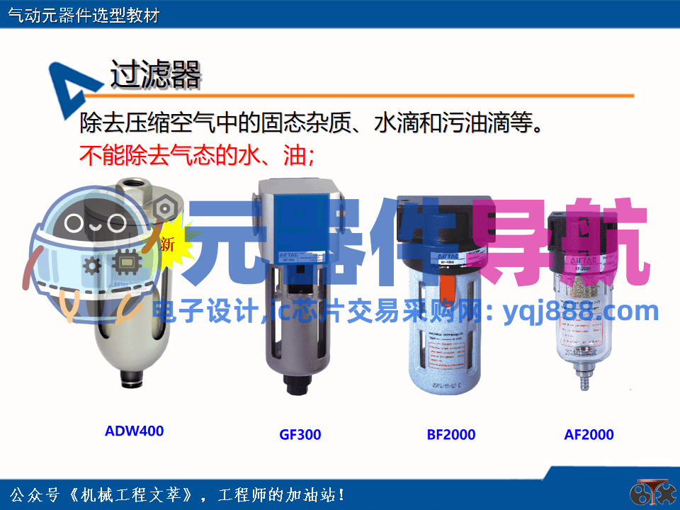 亚德客气动元器件选型教材