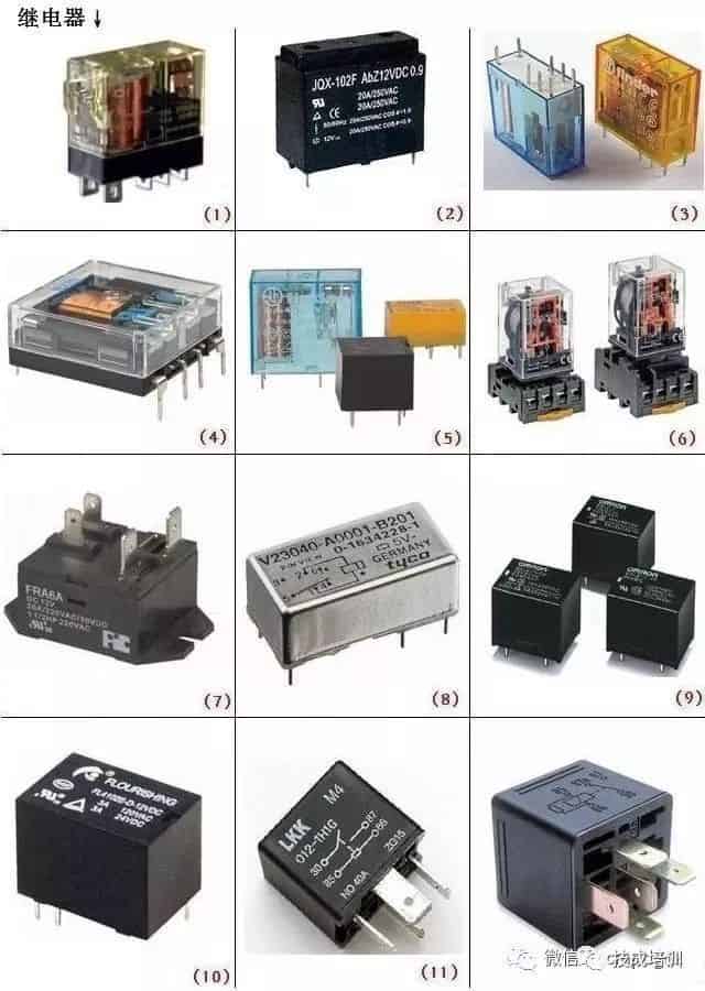 电子元器件图片、名称、符号对照，超全面，请收藏～