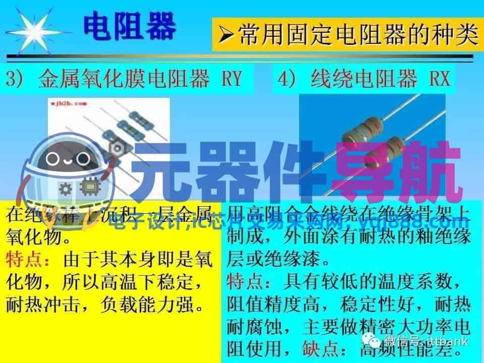 超详细的电子元器件基础知识大全（收藏）