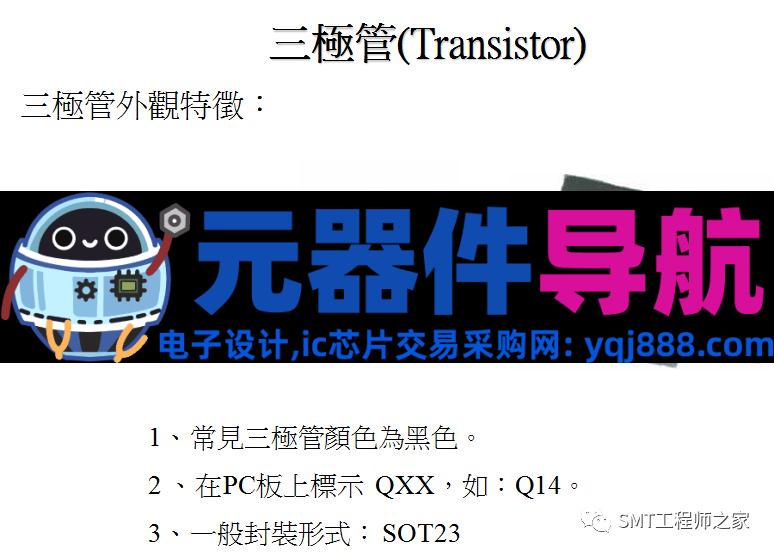 常见电子元器件认识,SMT工艺工程师必备!