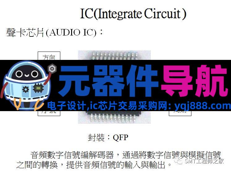 常见电子元器件认识，SMT工艺工程师必备！