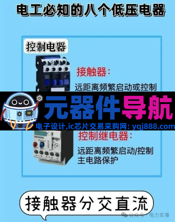 电气元器件大全，你必须了解的