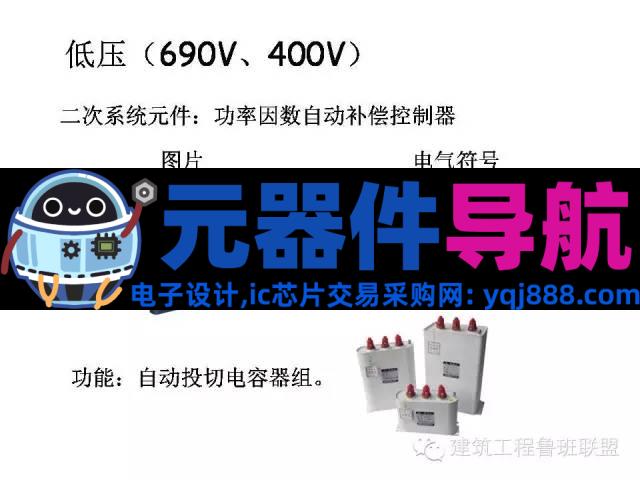 配电系统全套电气元器件图文总结