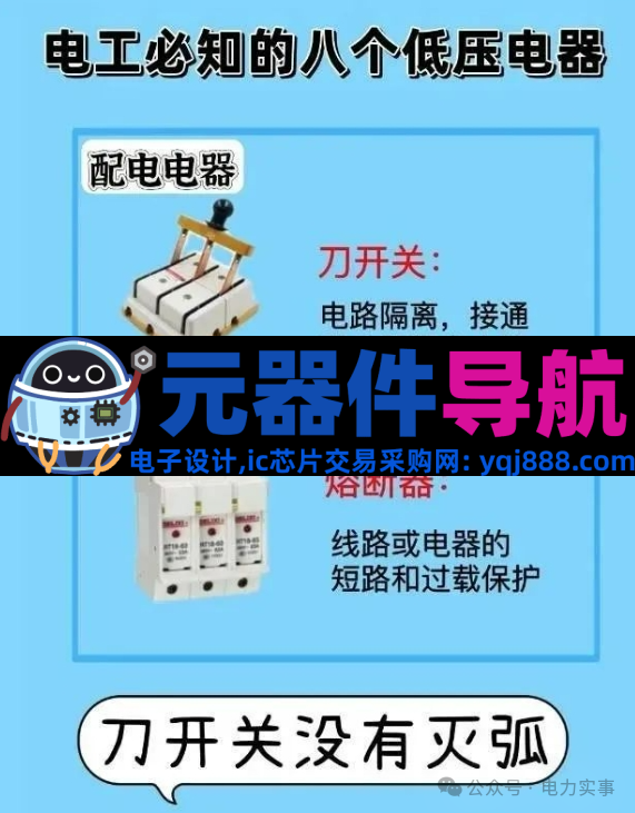 电气元器件大全，你必须了解的