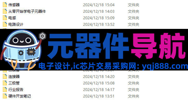 一文带你搞懂元器件（文末免费分享15G+电子元器件资料含大量视频教学）