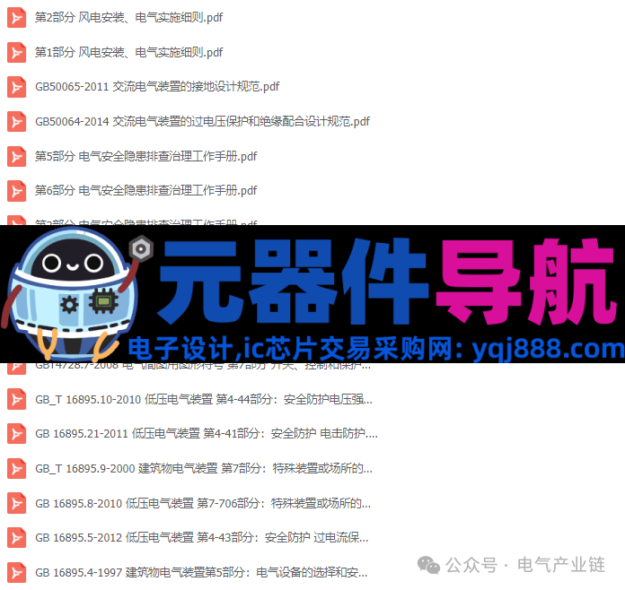 配电系统全套电气元器件图文总结